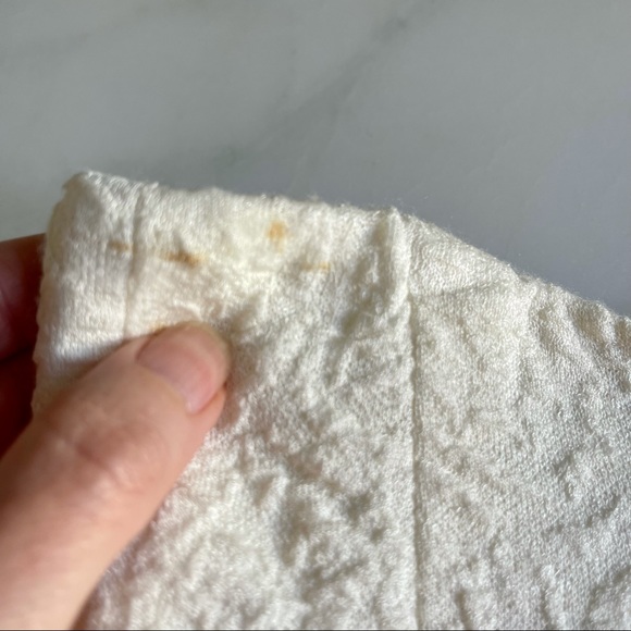 Alice + Olivia Cream Kimi Hammered Crepe A-line Skirt Sz 2 - Picture 10 of 10